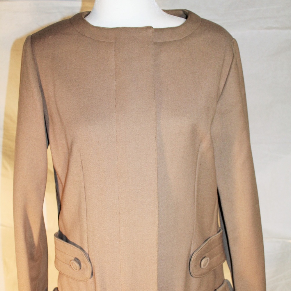 Vintage Vogue Paris camel colored jacket, size Med